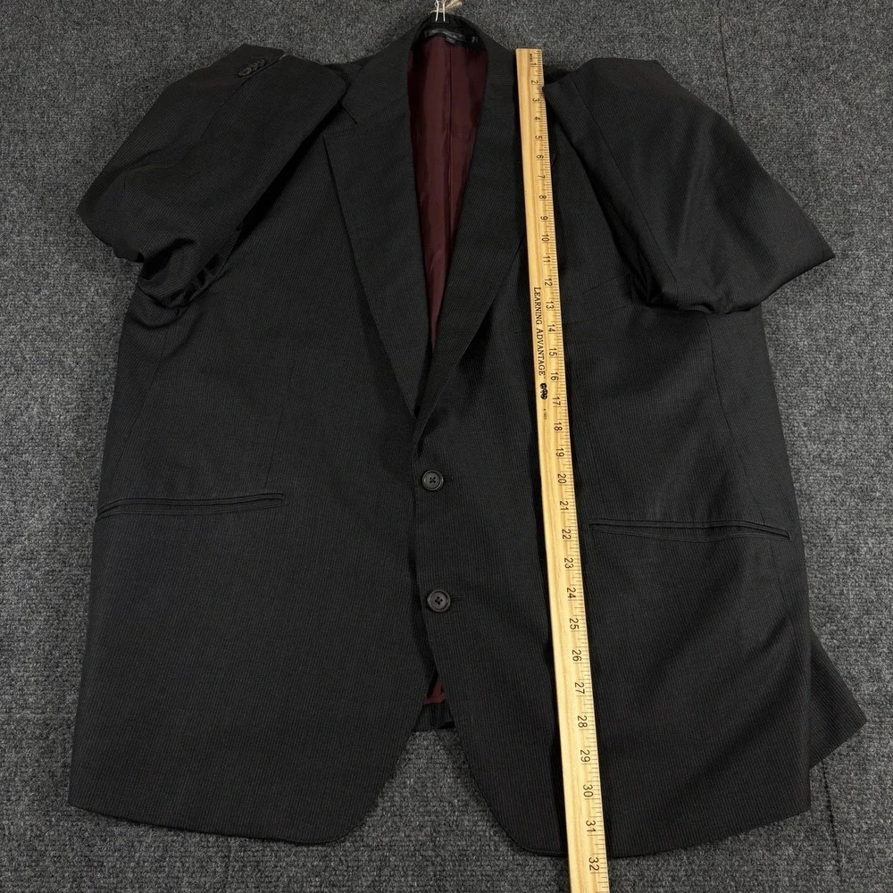 Suitsupply Blazer Mens 48S Lazio Wool Sport Coat Vitale Barberis Pinstripe Alter